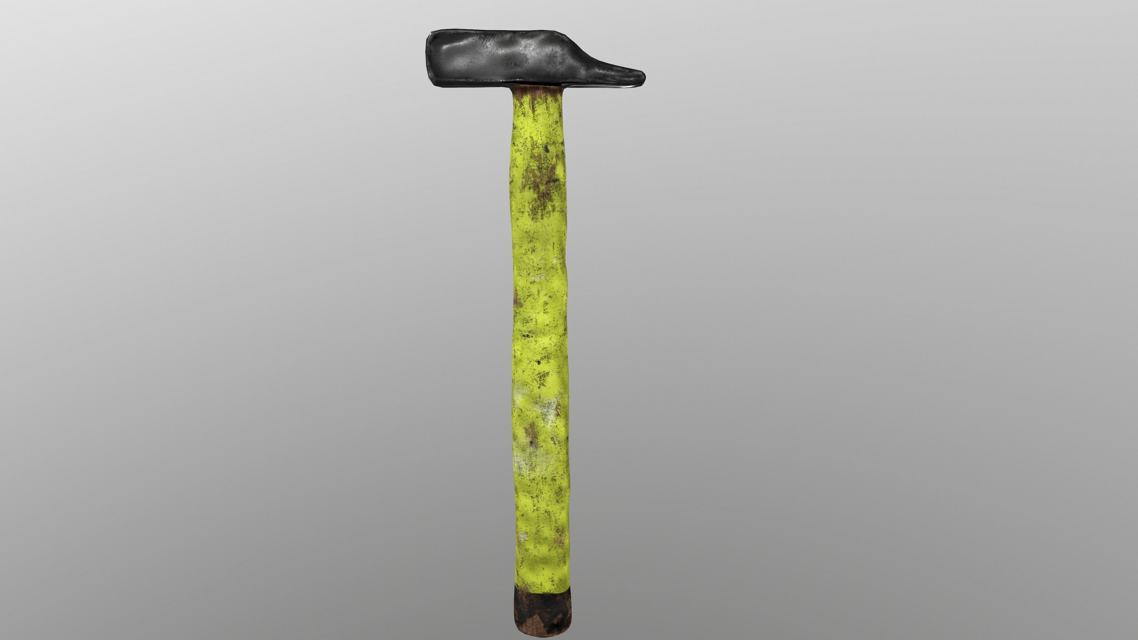 Old Hammer - 4K PBR - UE4 UE5 Game-Ready Asset Low-poly 3D model_2