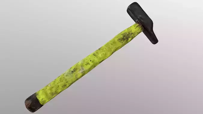 Old Hammer - 4K PBR - UE4 UE5 Game-Ready Asset