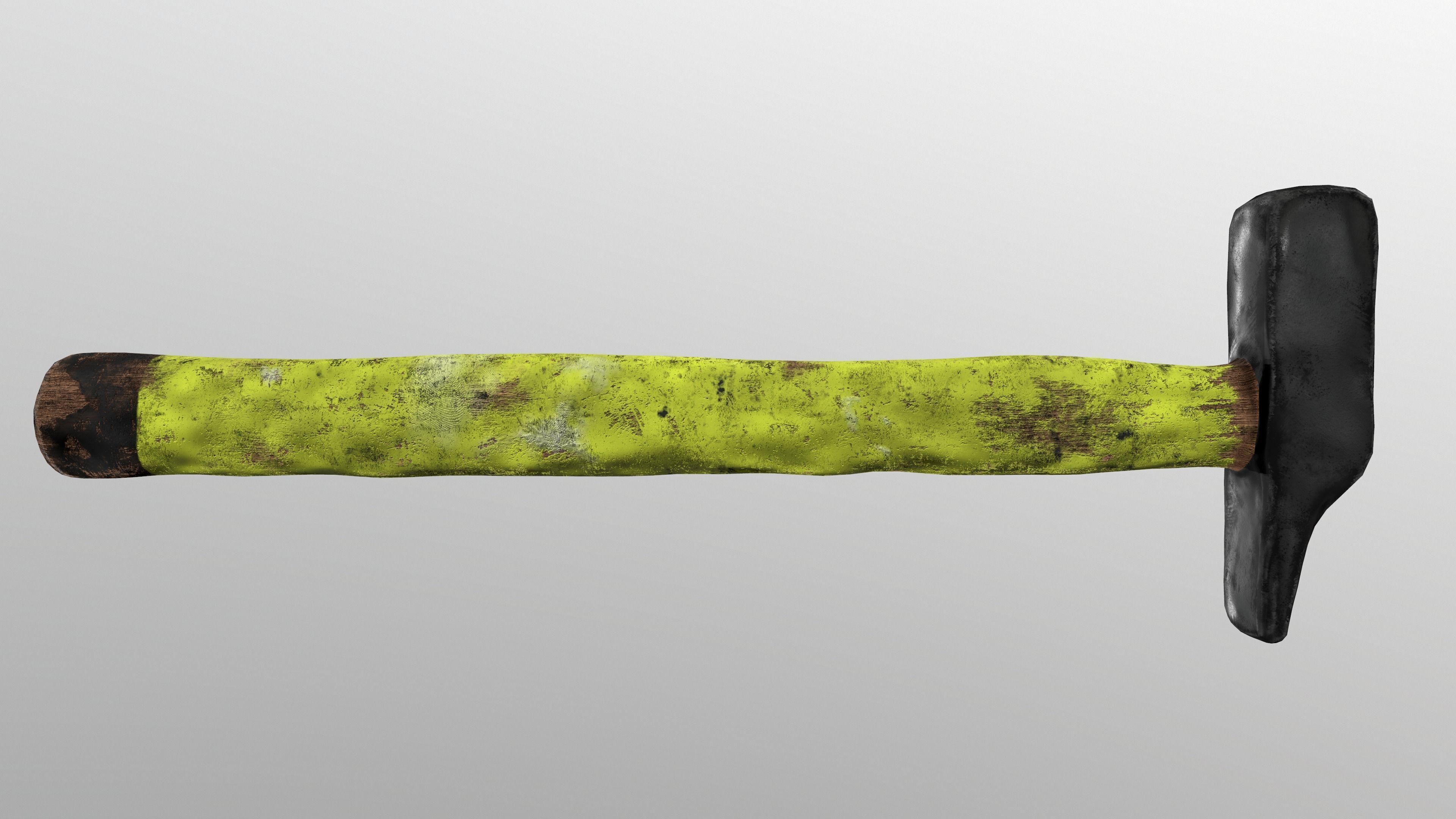 Old Hammer - 4K PBR - UE4 UE5 Game-Ready Asset Low-poly 3D model_9
