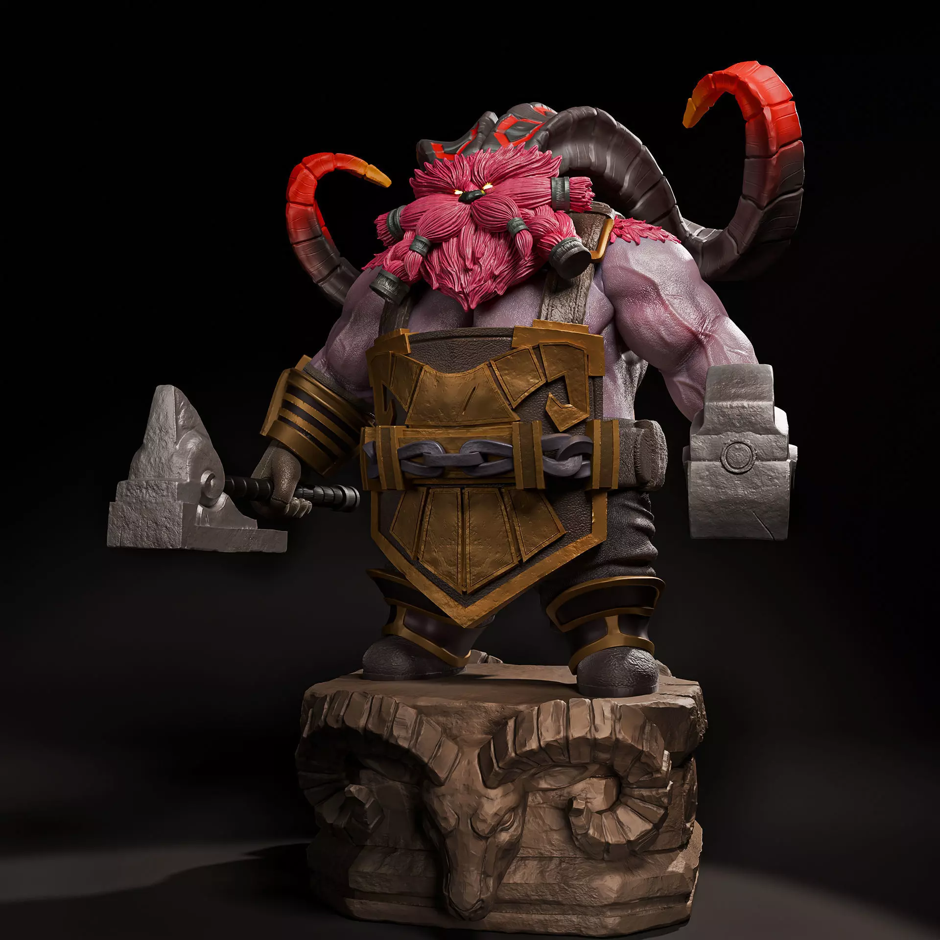 Ornn League of legends 3D print model_0