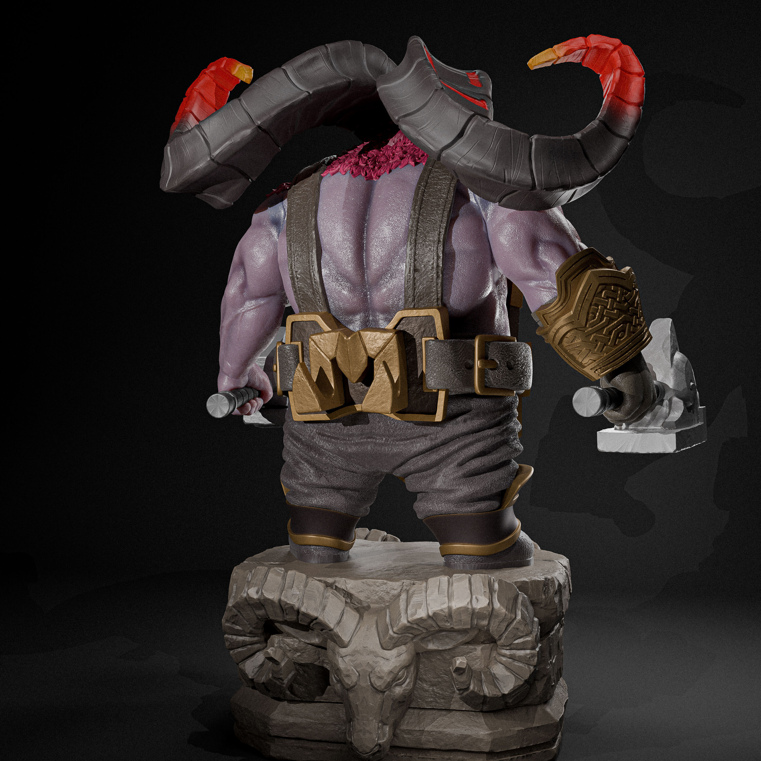 Ornn League of legends 3D print model_1