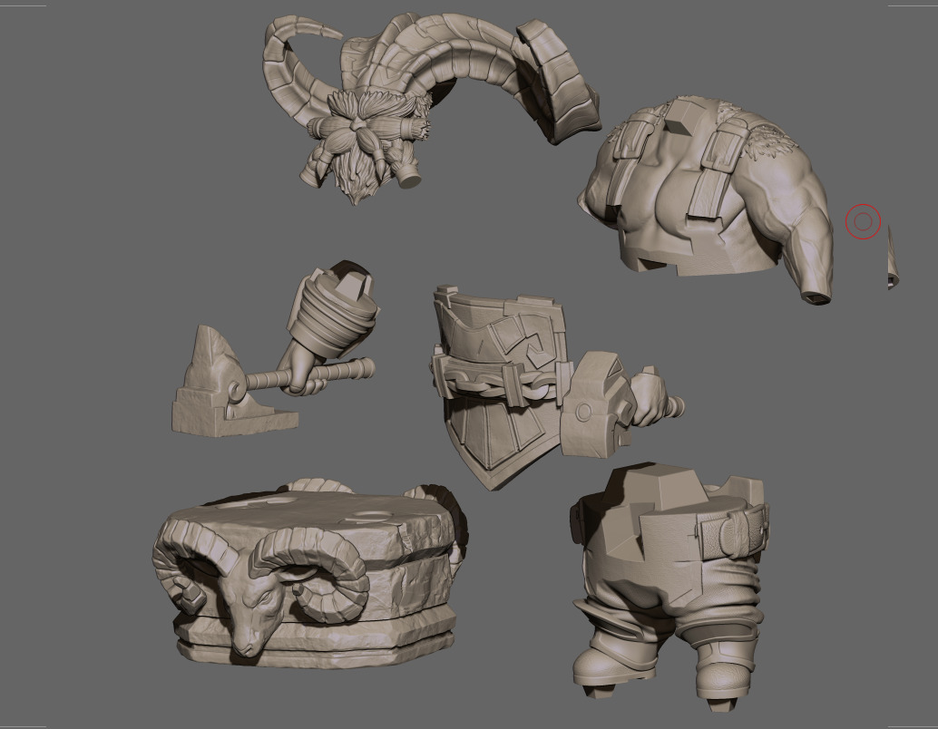 Ornn League of legends 3D print model_3