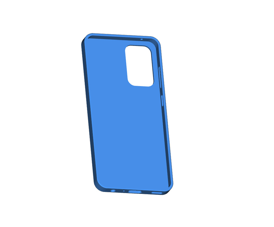 Samsung Galaxy A72 case  3D print model_1