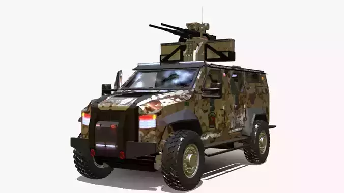 conceito veiculo blindado 4x4