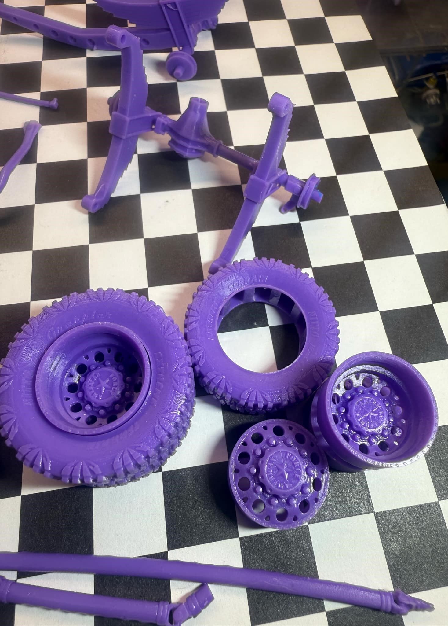 12 inch lift 1965 K10 Crew Cab add ons volume 3 with trailer 3D print model_21