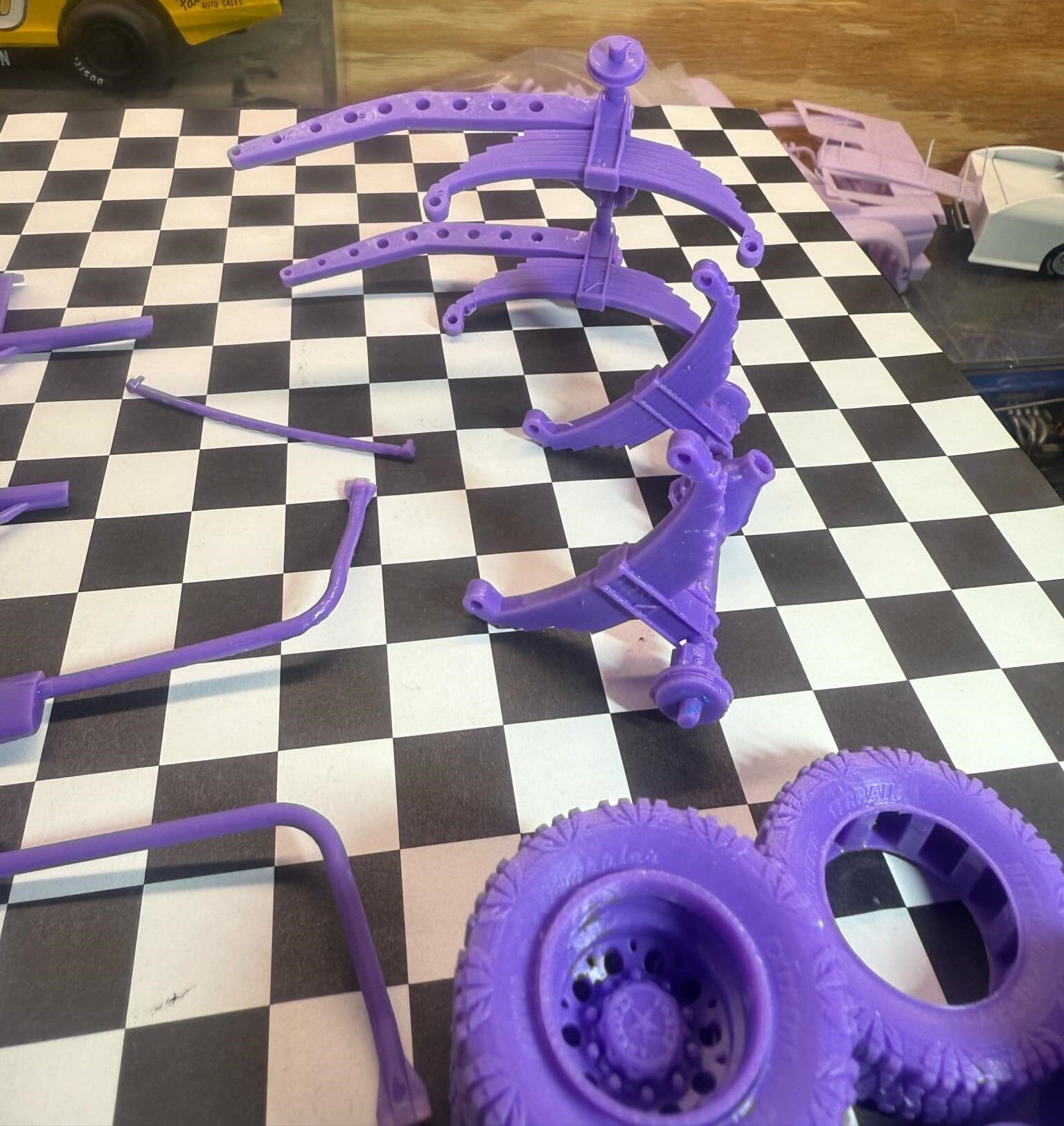 12 inch lift 1965 K10 Crew Cab add ons volume 3 with trailer 3D print model_12