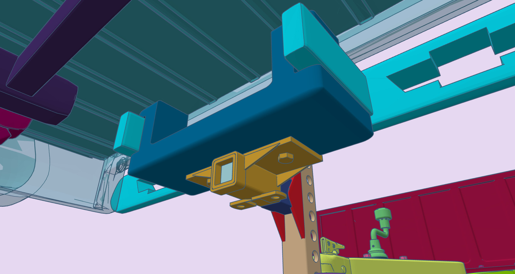 12 inch lift 1965 K10 Crew Cab add ons volume 3 with trailer 3D print model_24