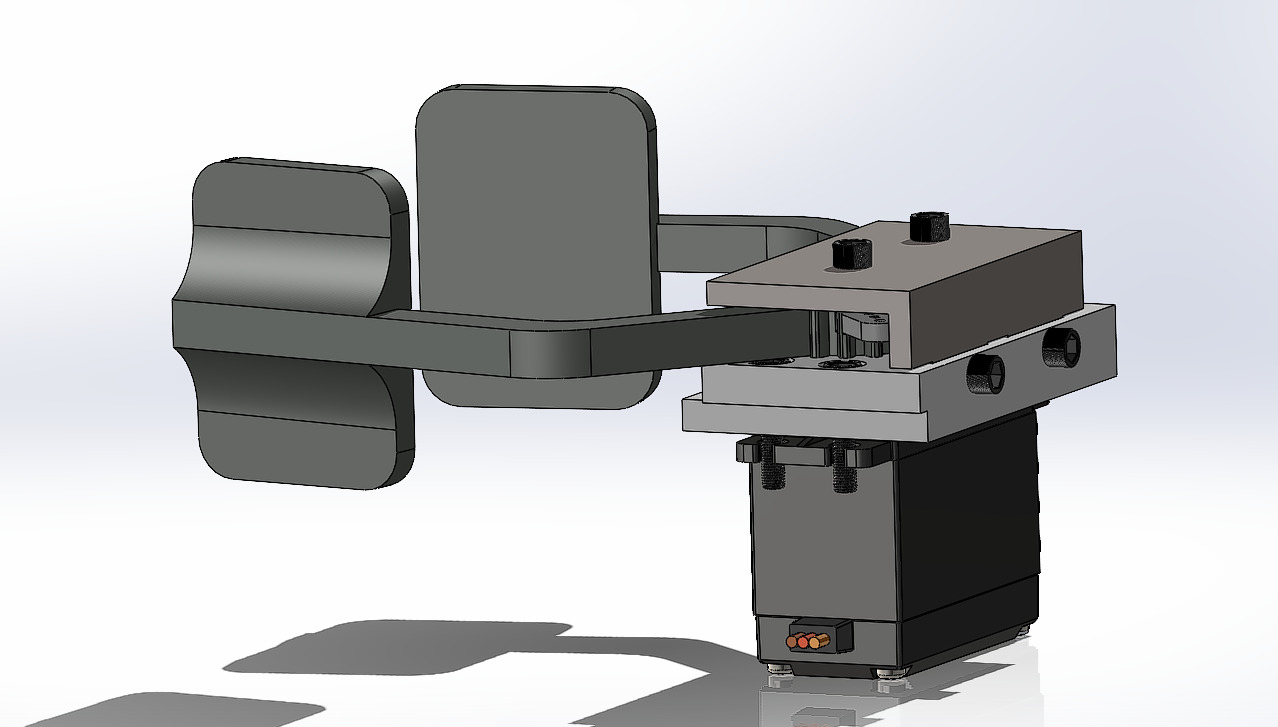 Angular Gripper 3D print model_1