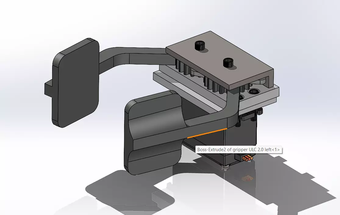 Angular Gripper 3D print model_0