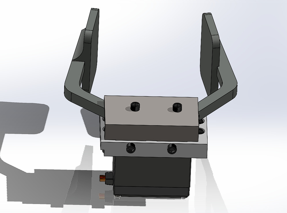 Angular Gripper 3D print model_2