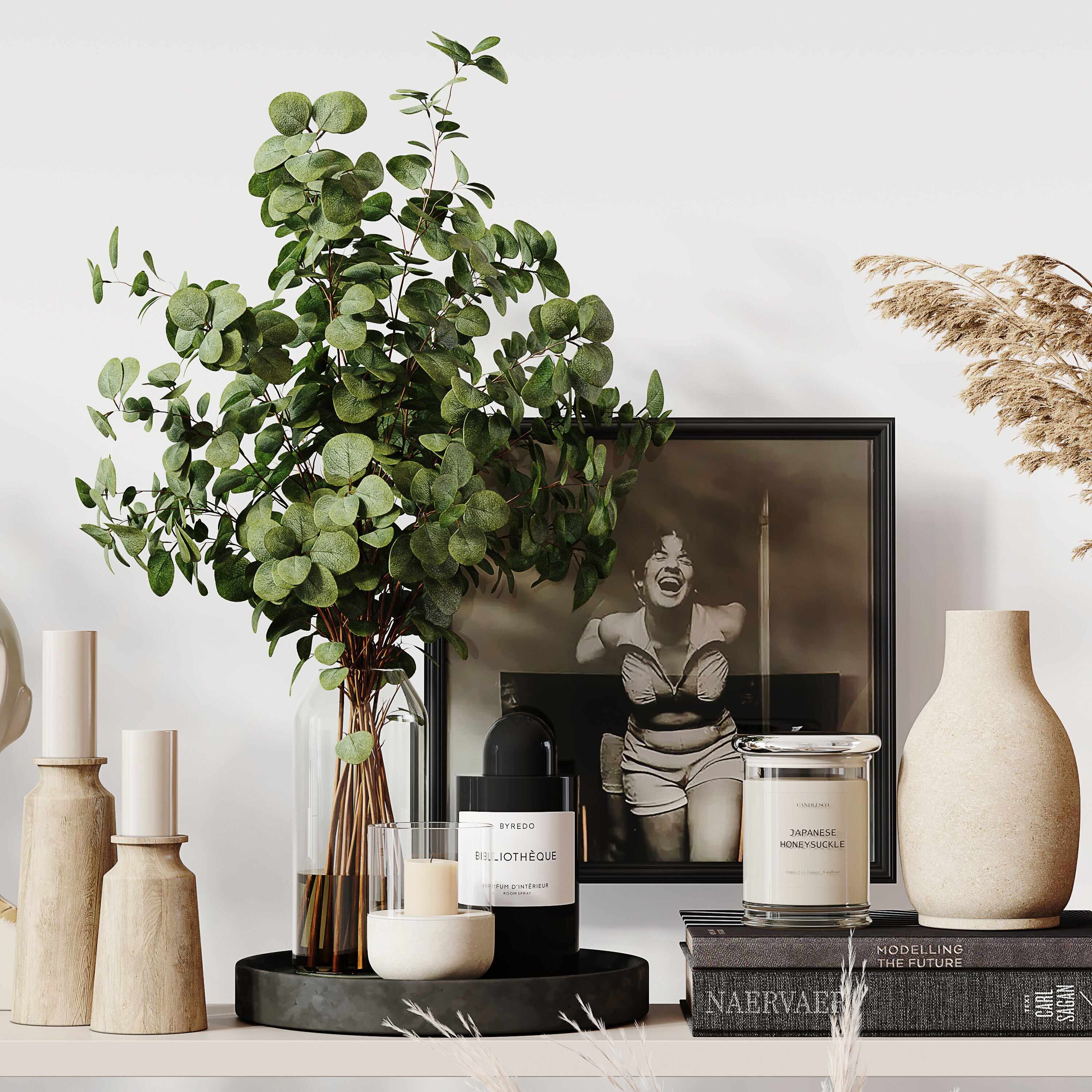 Decorative Set 243 Low-poly 3D model_4