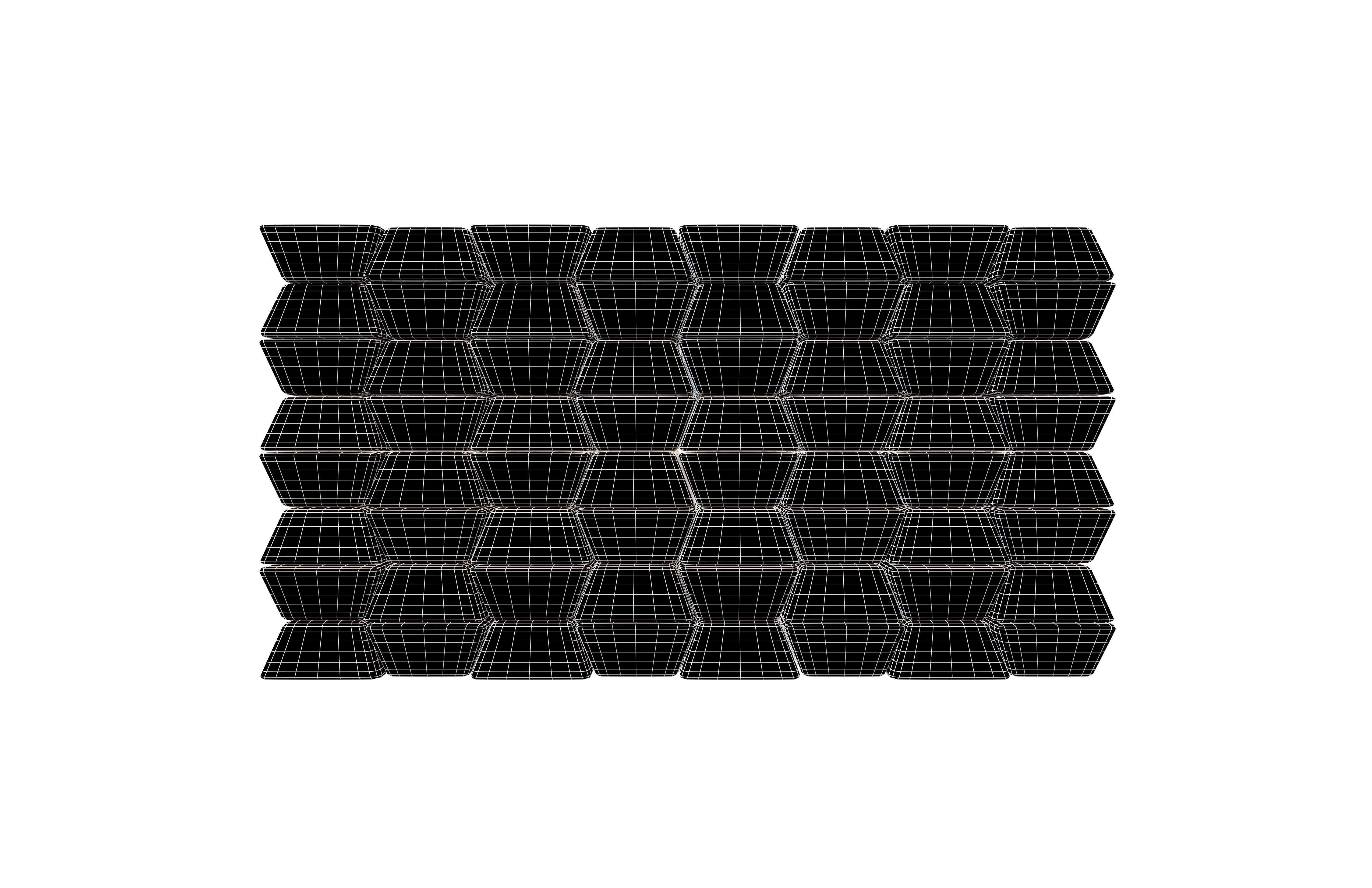 Gold Bars v2 001 Low-poly 3D model_7