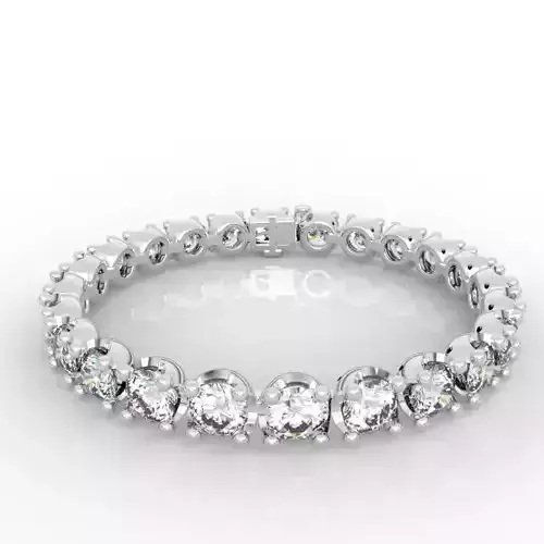 Prong Set 50pt Tennis Bracelet 
