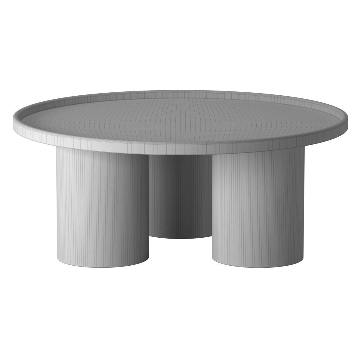Isthia Single Coffee Table Allmodern 3D model_5