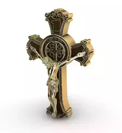 Jesus Crucifix 3D print model