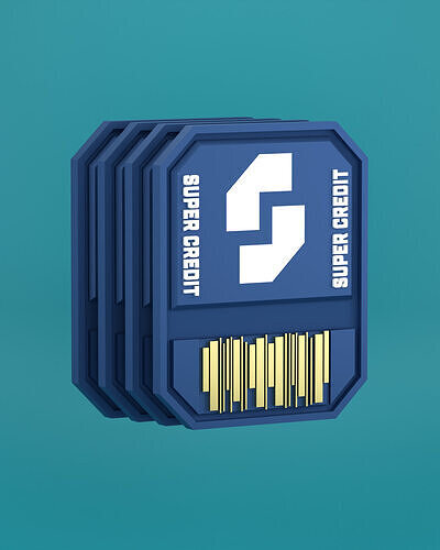 Helldivers II  Super credits Keychain  Free 3D print model