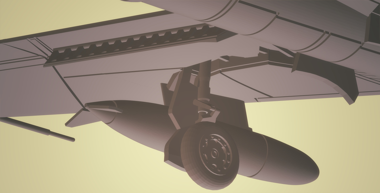 HAWKER HUNTER F4 AND F5 1-72 SCALE HIGHLY DETAILED MODEL 3D print model_6