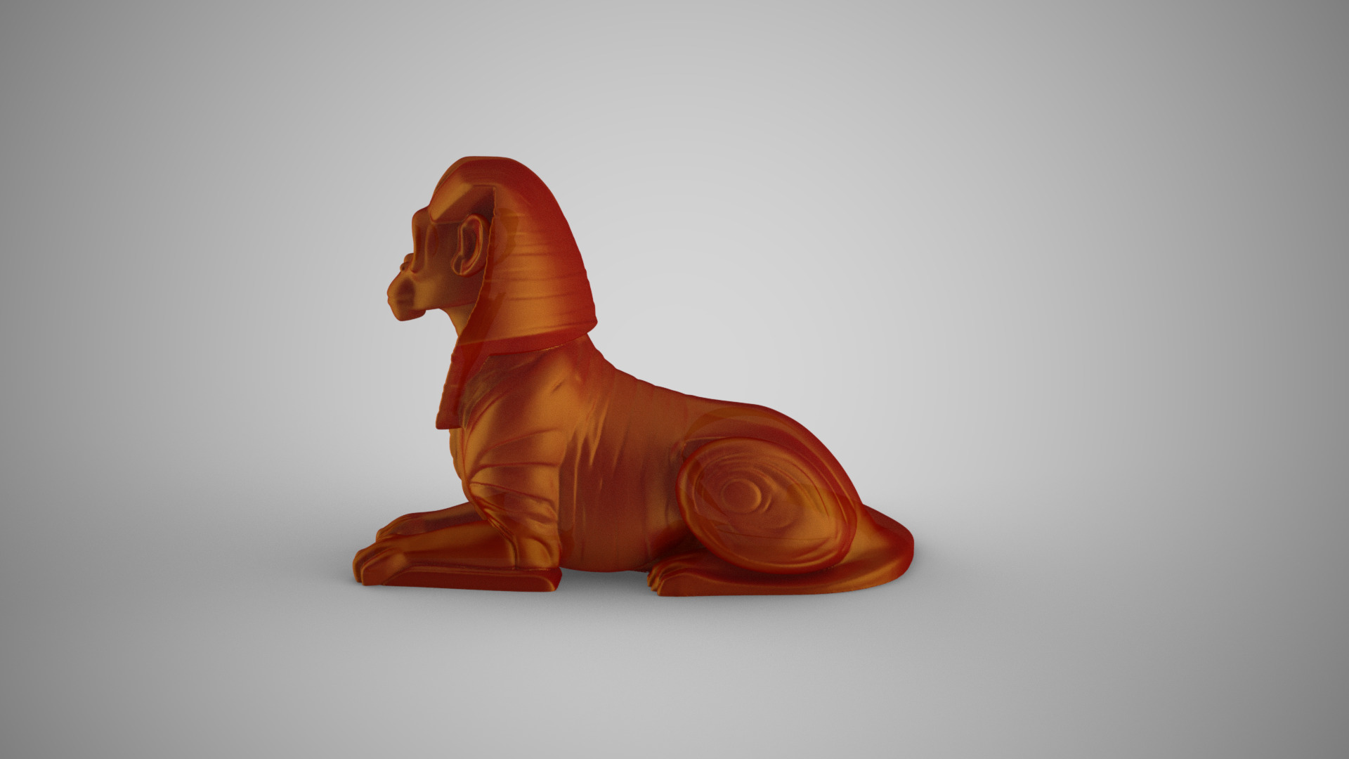 Sphinx Monkey 3D print model_10