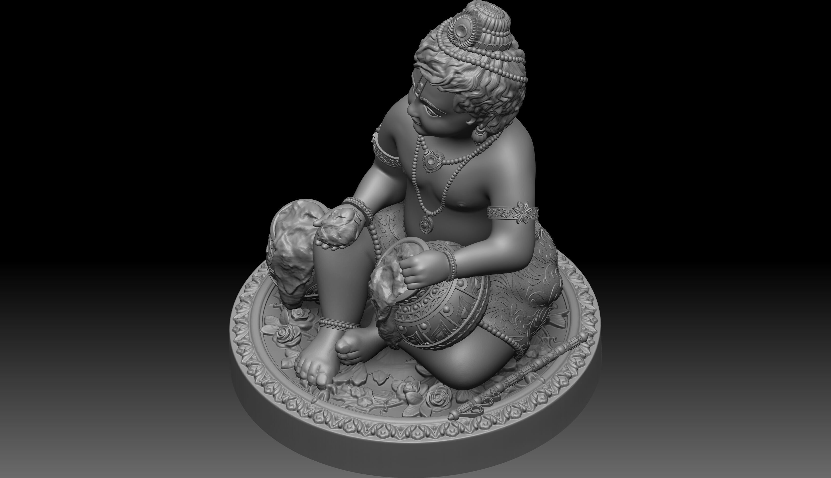 Bal Gopal 3d Print model 3D print model_6