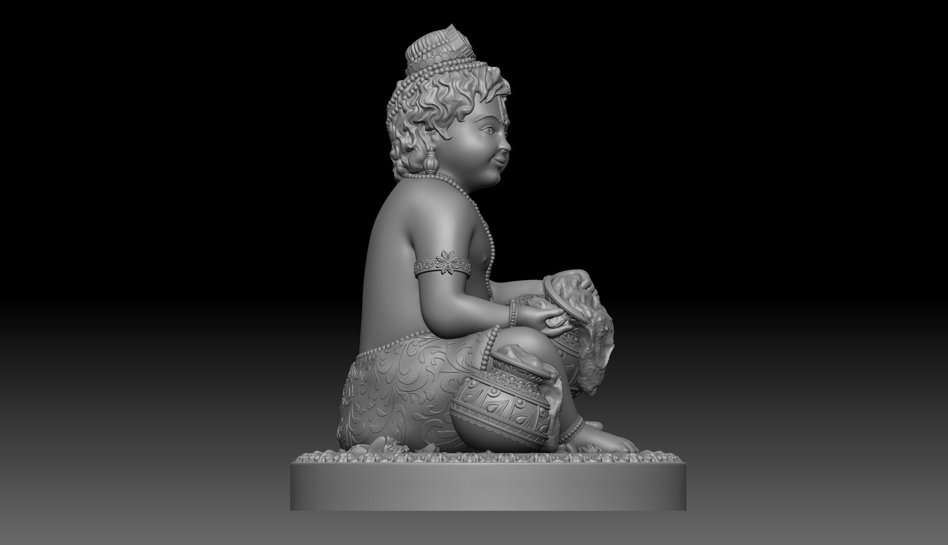 Bal Gopal 3d Print model 3D print model_4