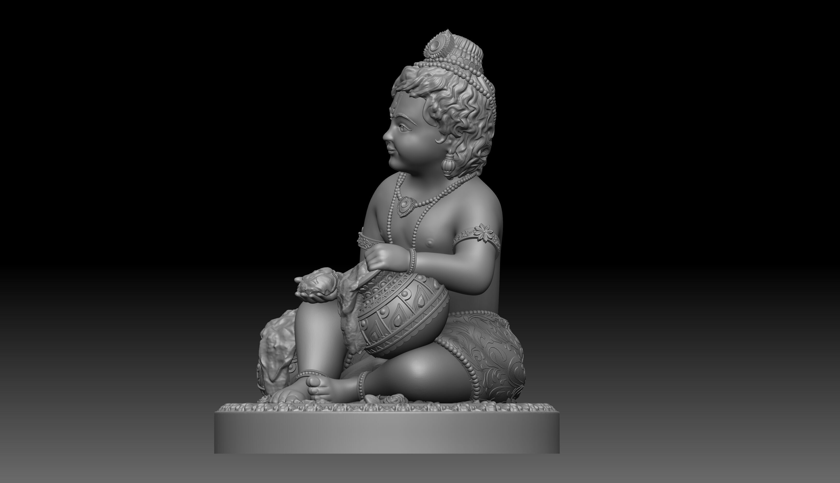 Bal Gopal 3d Print model 3D print model_2