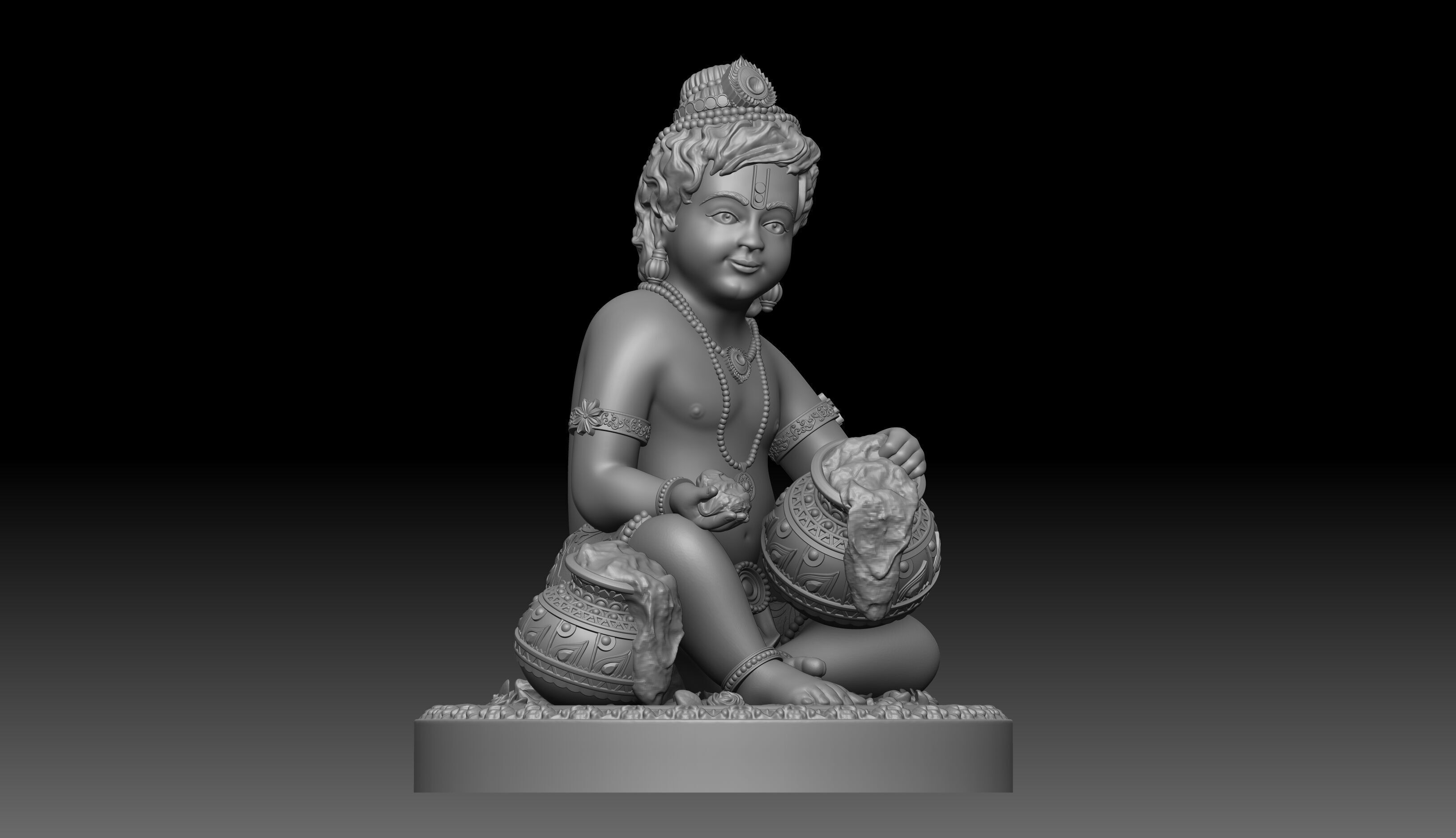 Bal Gopal 3d Print model 3D print model_1