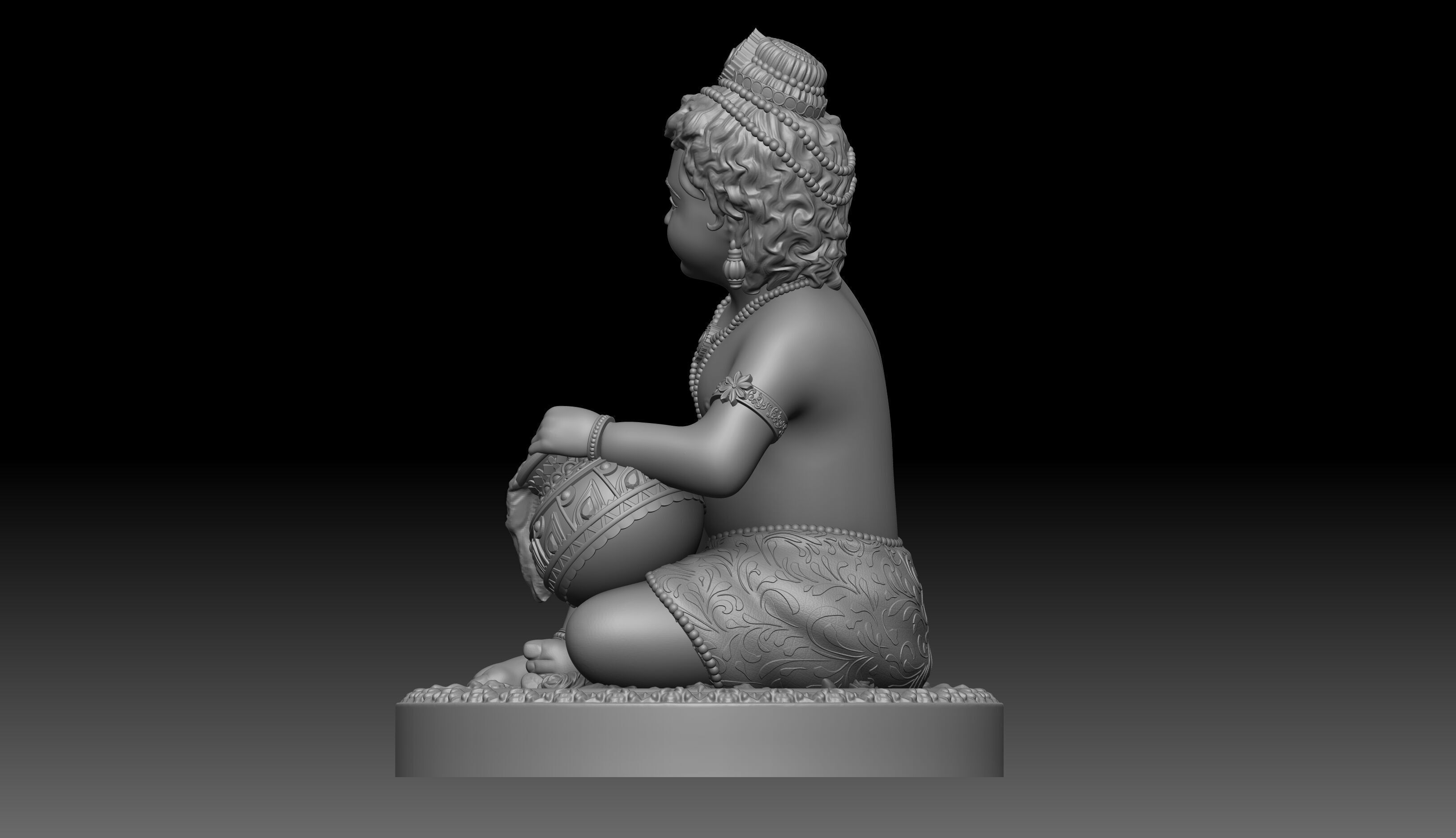Bal Gopal 3d Print model 3D print model_3
