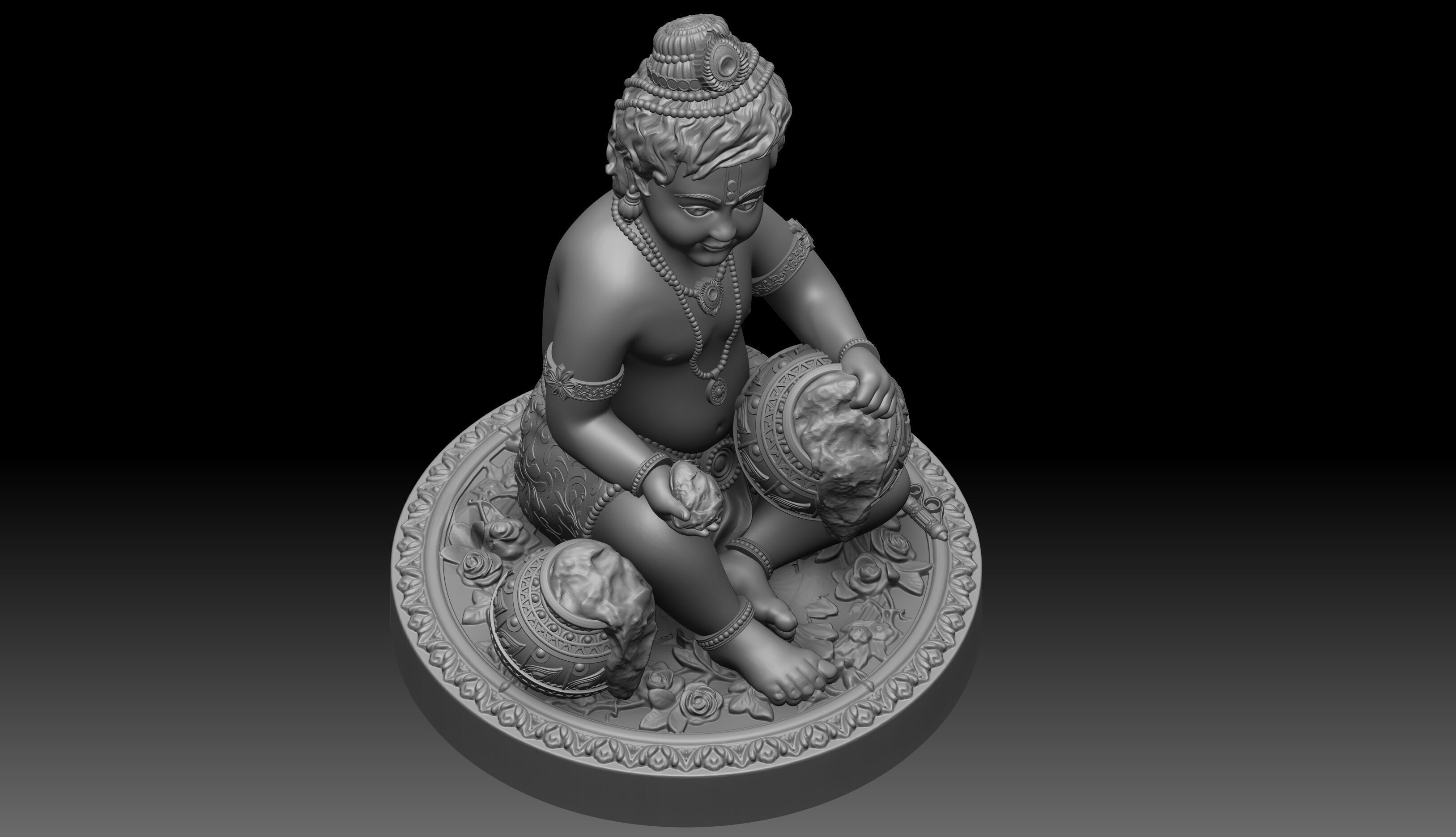 Bal Gopal 3d Print model 3D print model_7