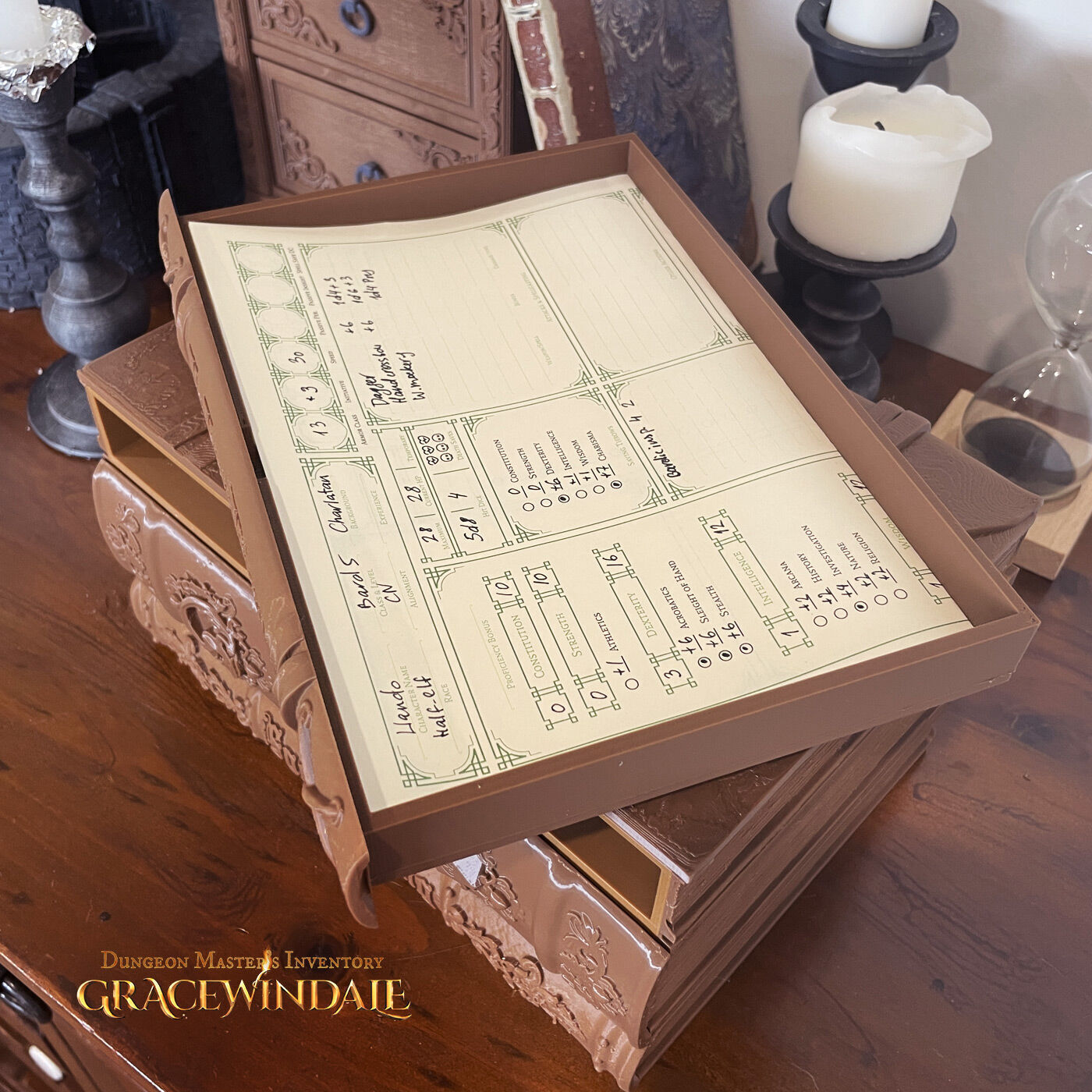 DM Inventory - Ultimate Players Case 3D print model_7