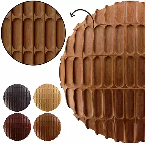 Wood Panel Wall Tile 02 - Seamless