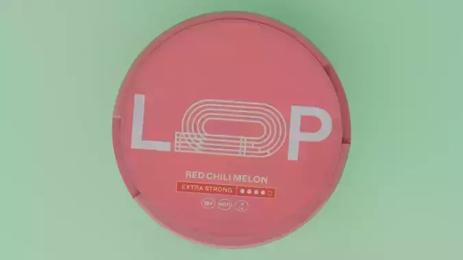 Loop Red Chili Melon Snus Can