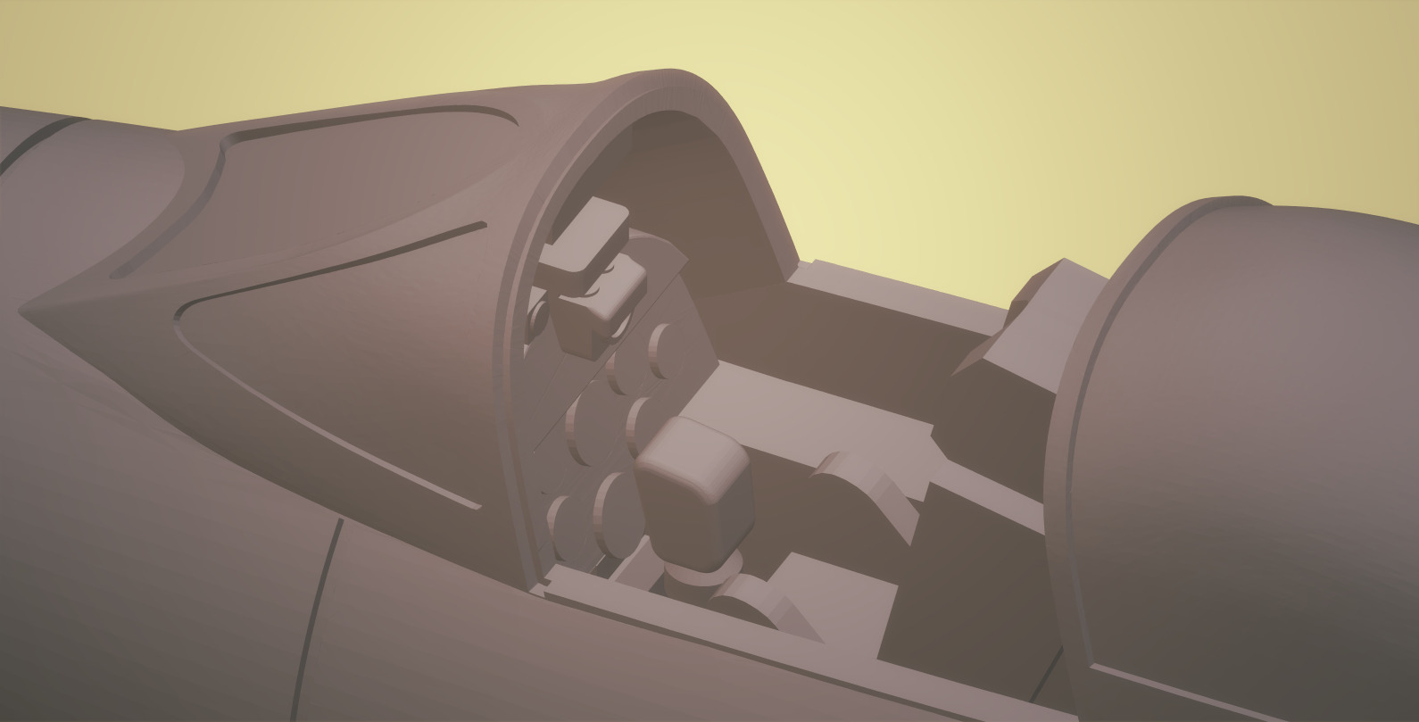 HAWKER HUNTER MK-56 1-72 SCALE HIGHLY DETAILED MODEL 3D print model_6