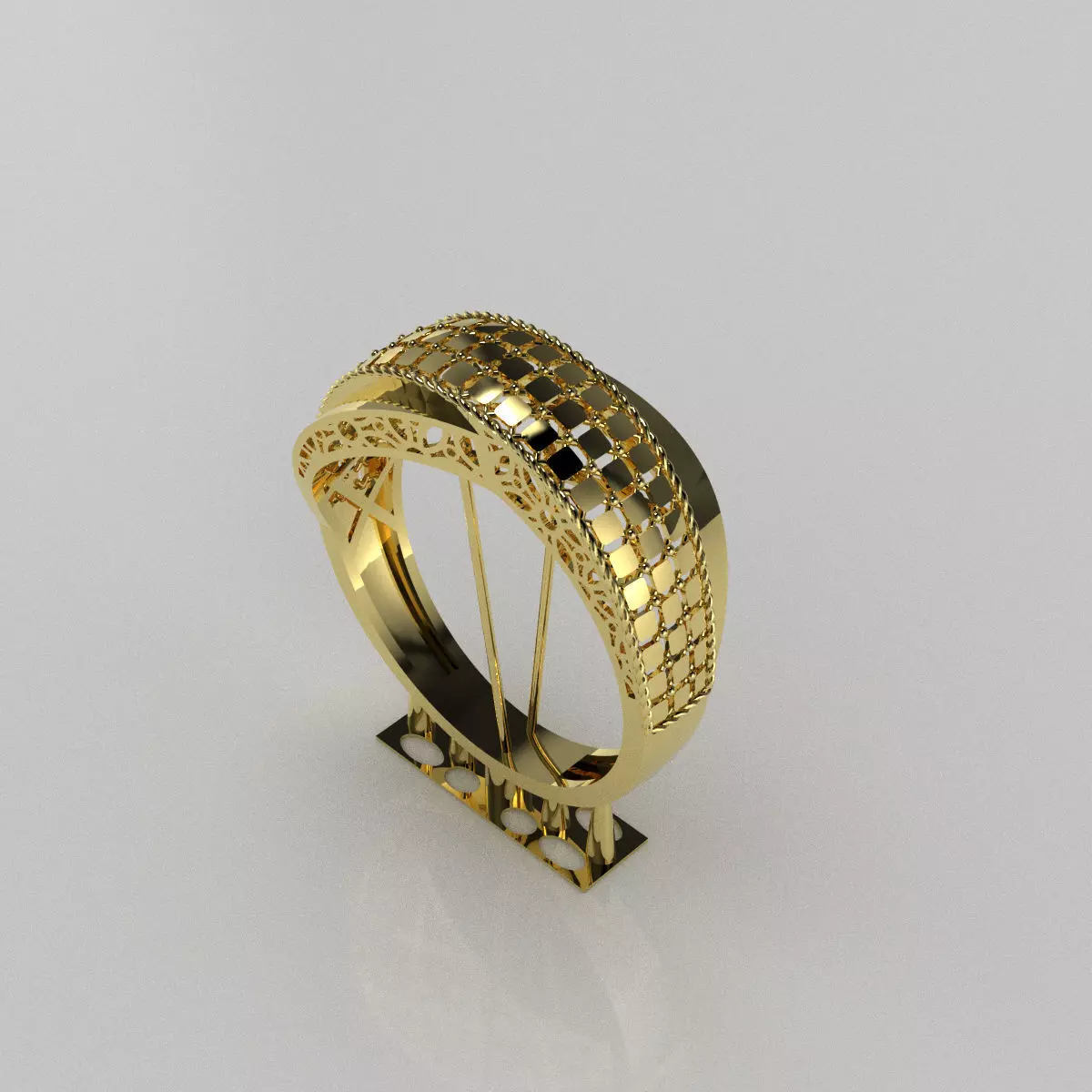 Fusion ring 3D printer model code 244 3D print model 3D print model