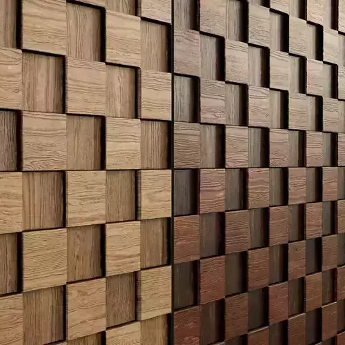 Wood Wall 01 - Seamless