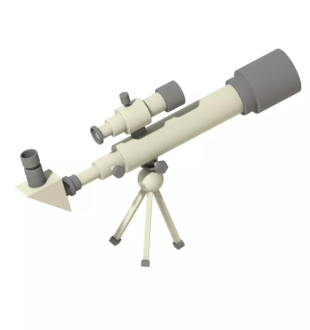Premium Telescope Toy 3D print model_0