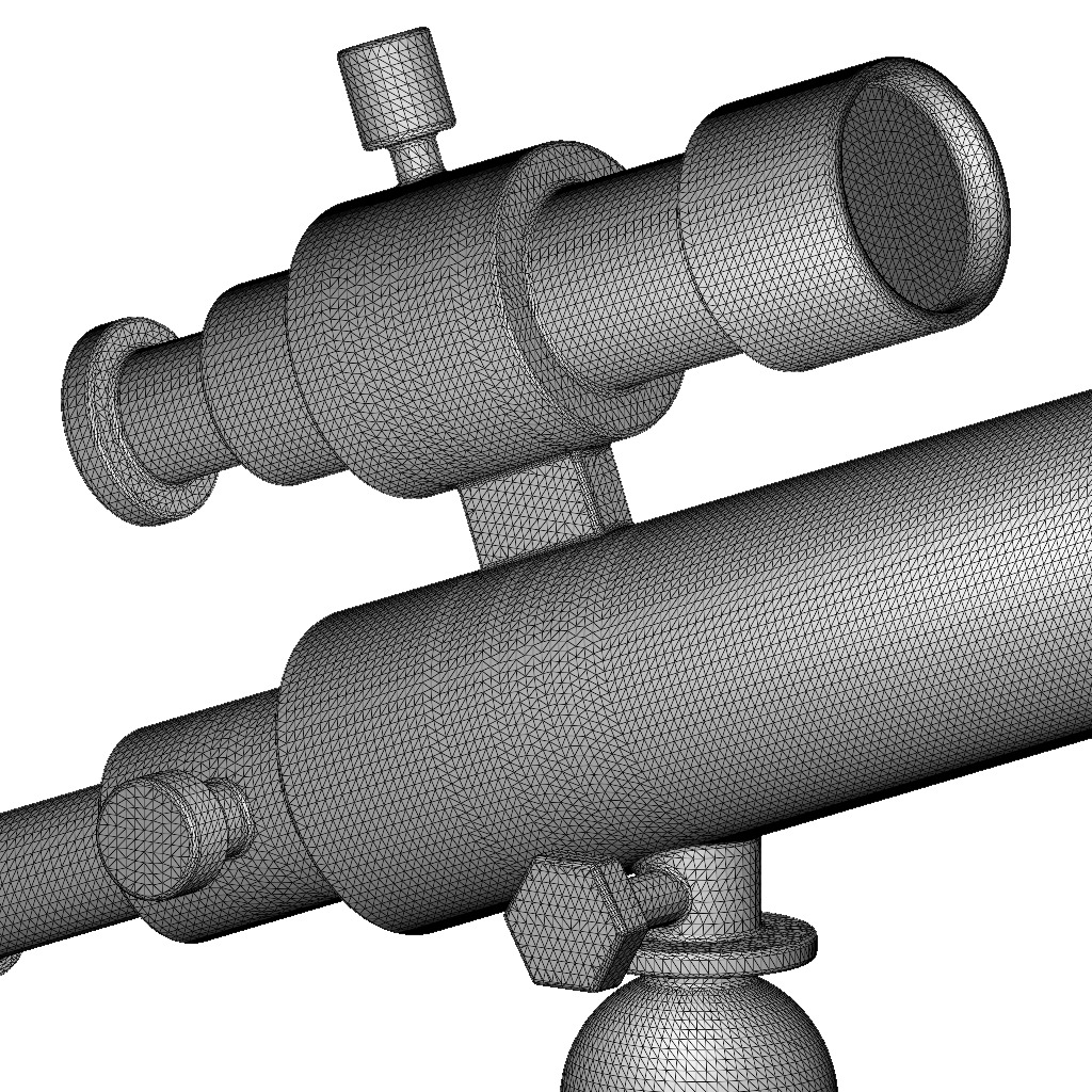 Premium Telescope Toy 3D print model_5