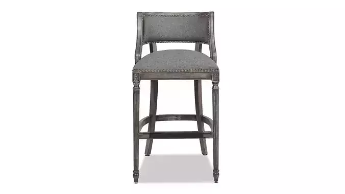 Jennifer Taylor ounter Height Bar Stool with Backrest