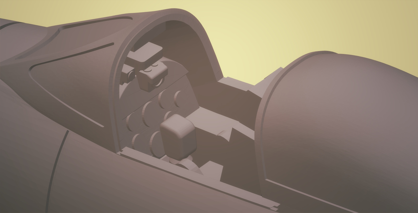 HAWKER HUNTER MK-58 1-72 SCALE HIGHLY DETAILED MODEL 3D print model_4