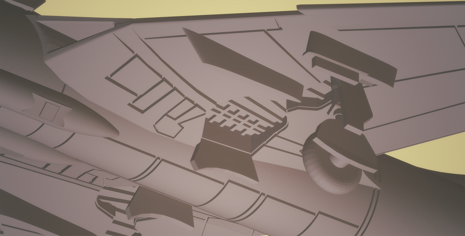 HAWKER HUNTER MK-58 1-72 SCALE HIGHLY DETAILED MODEL 3D print model_5