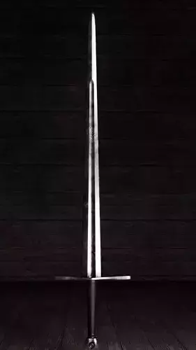Game-Ready Medieval Longsword