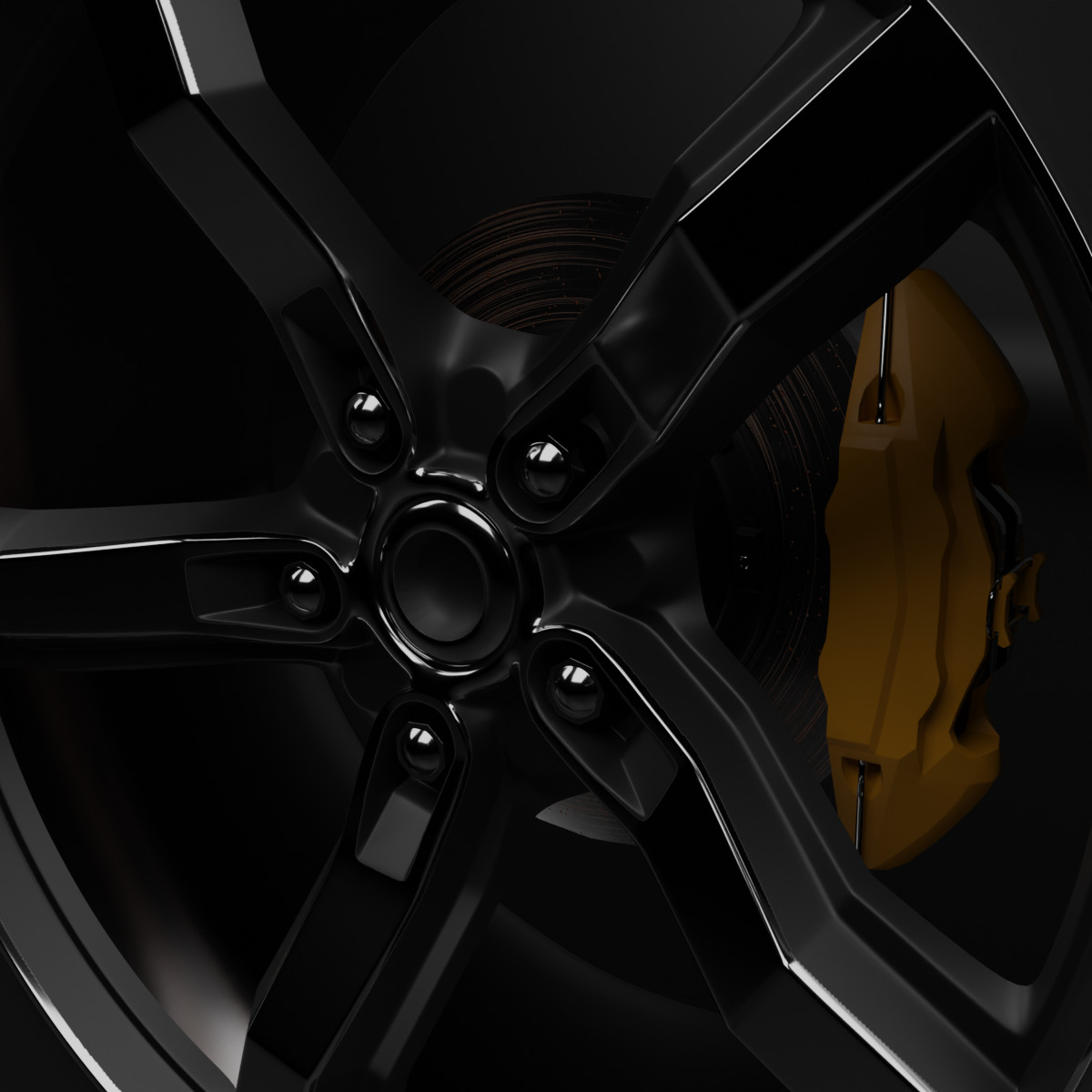 Wheel 3D model_2