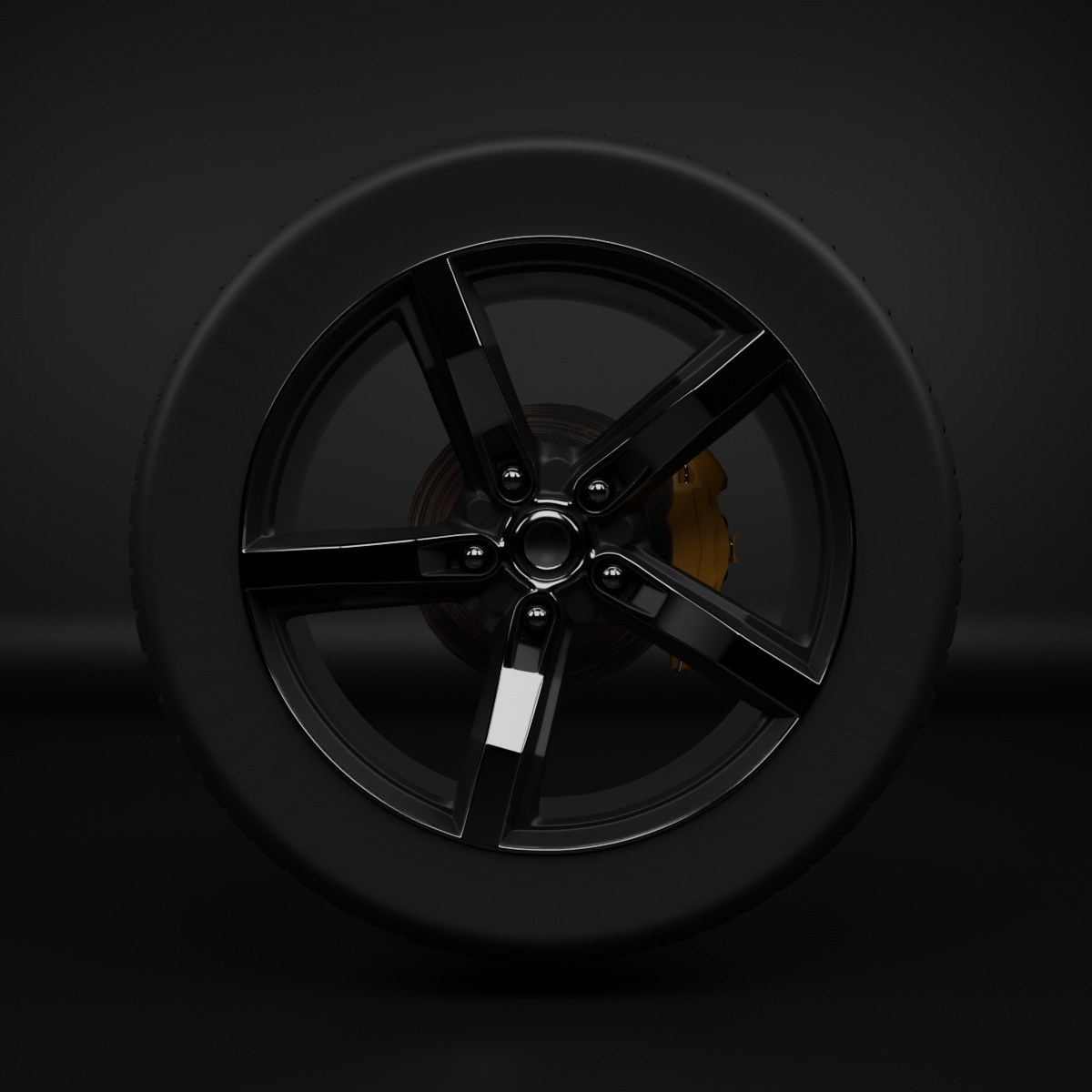 Wheel 3D model_1