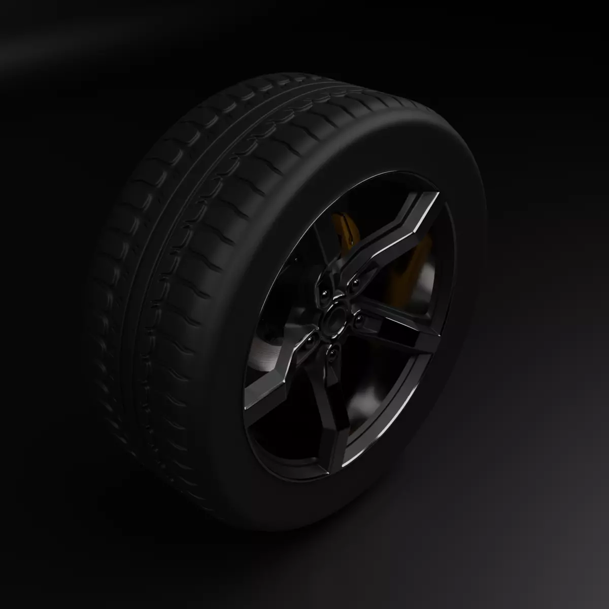Wheel 3D model_0