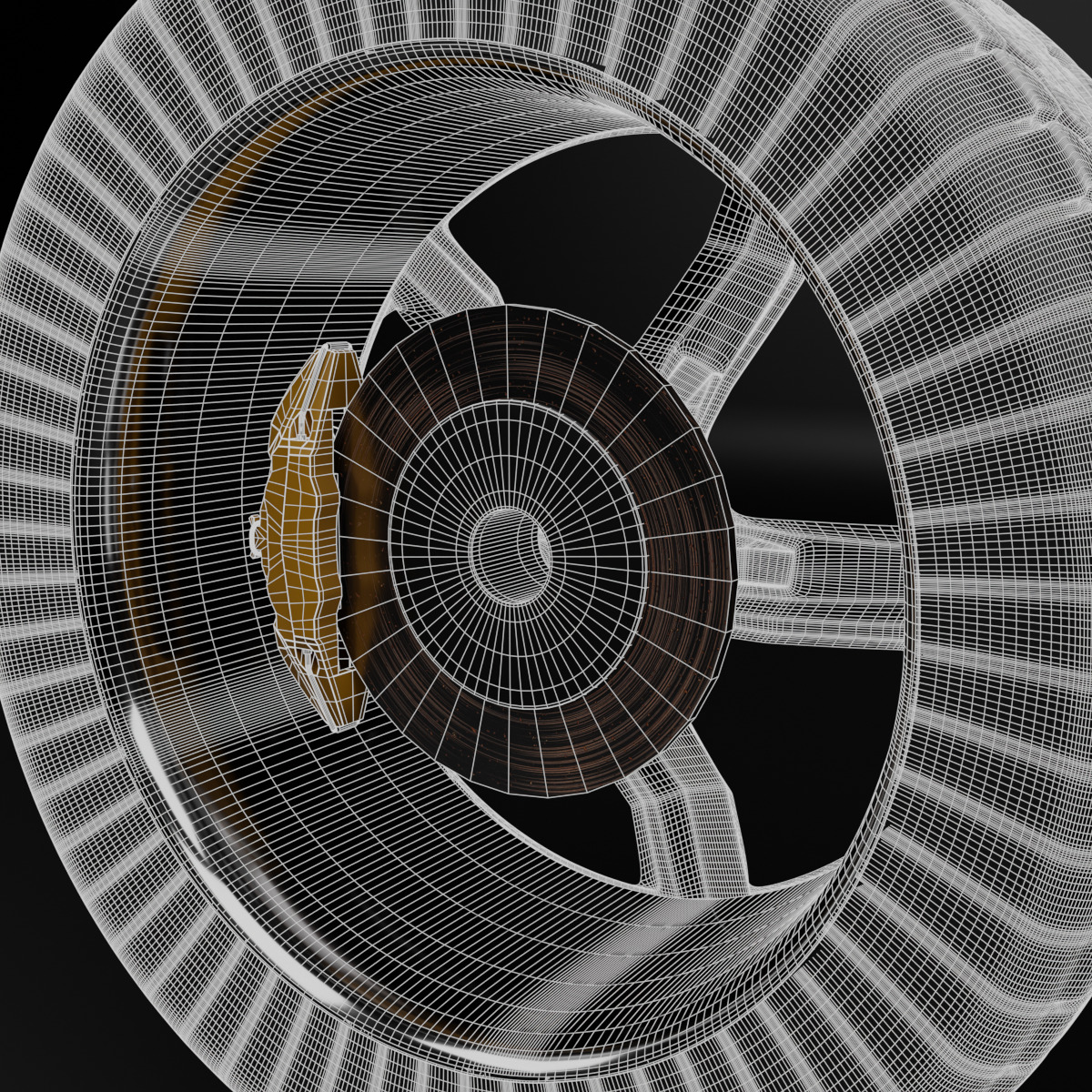 Wheel 3D model_8