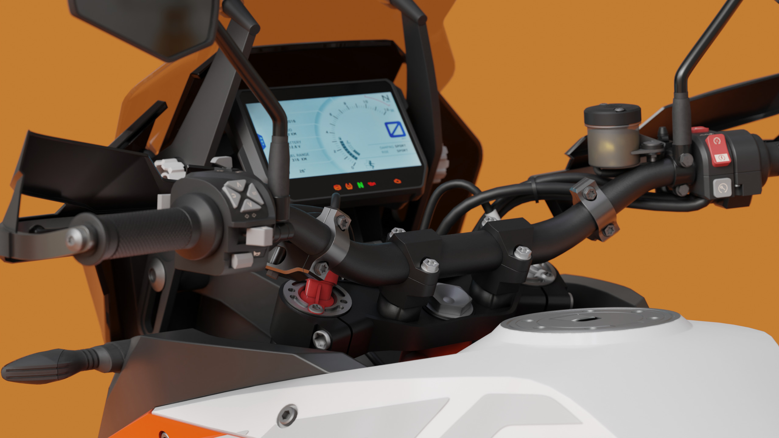 KTM 1290 Super Adventure S 2017 3D model_9