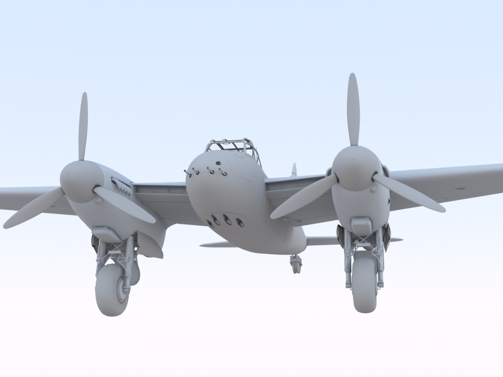 De Havilland DH98 Mosquito F B MkVI 3D model_6