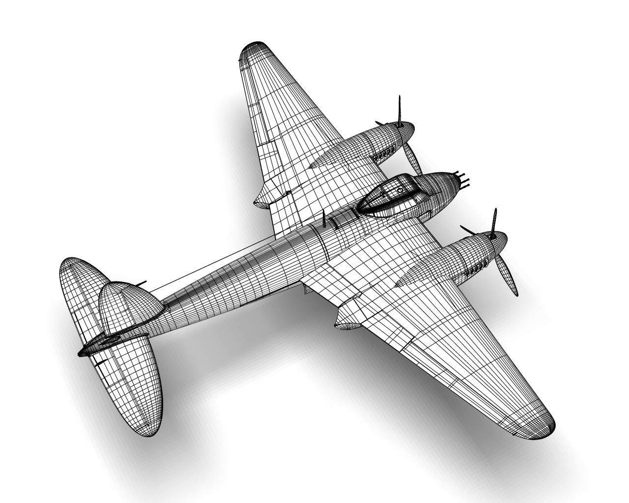 De Havilland DH98 Mosquito F B MkVI 3D model_8