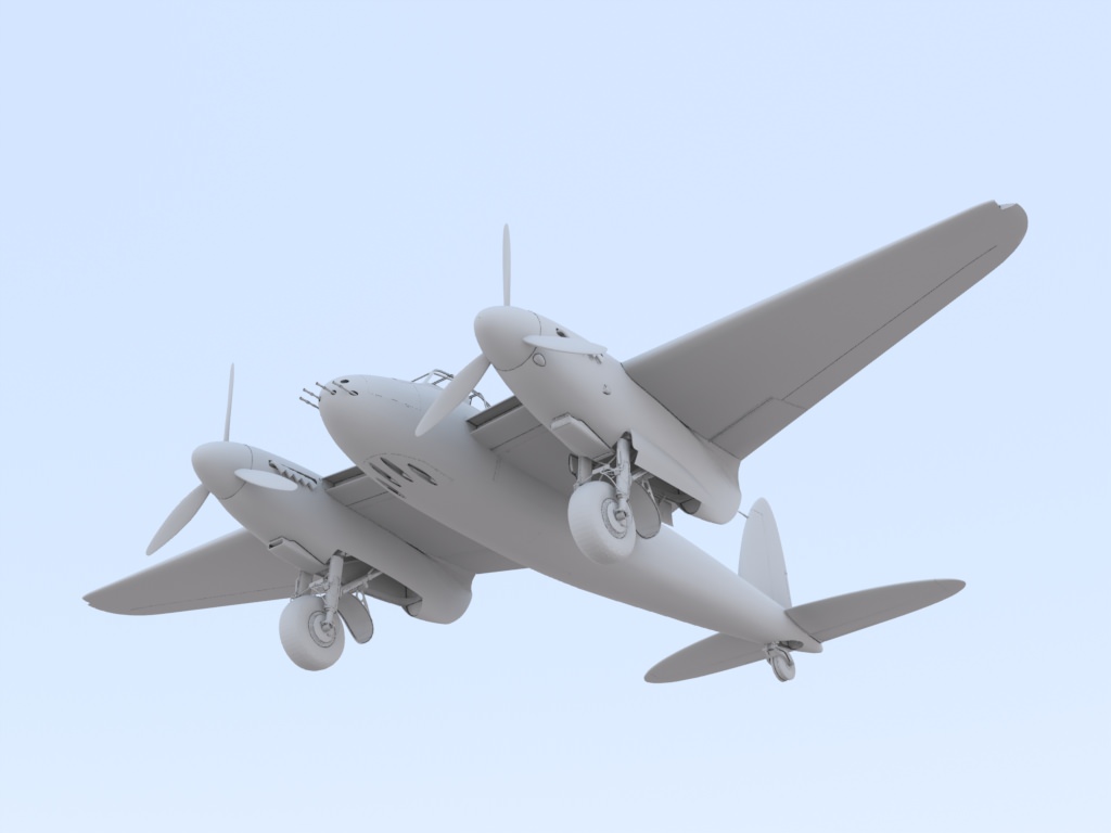 De Havilland DH98 Mosquito F B MkVI 3D model_7
