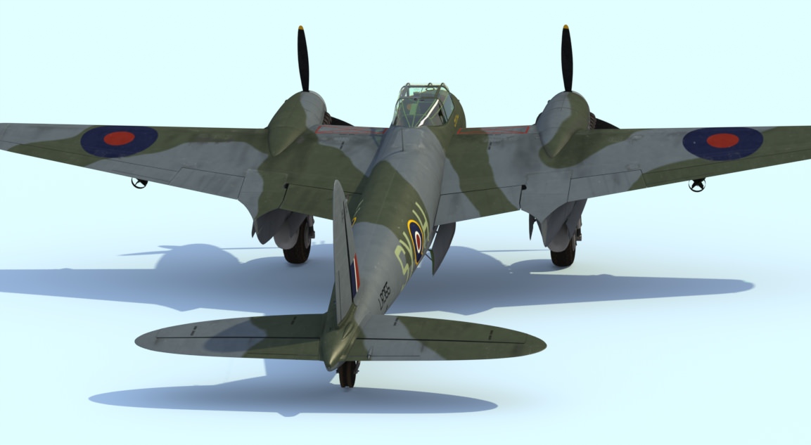 De Havilland DH98 Mosquito F B MkVI 3D model_3
