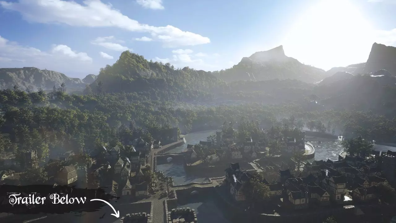 Medieval Kingdom Low-poly 3D model_0